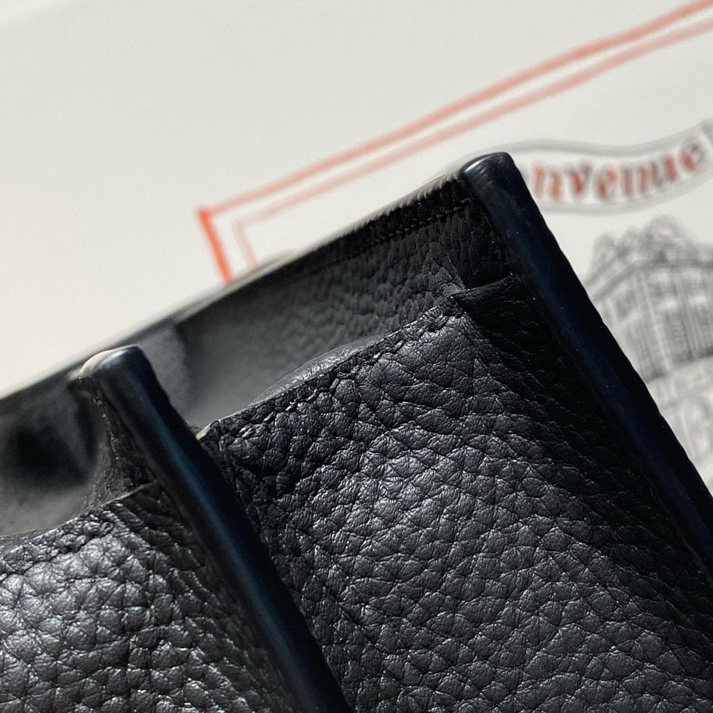 Hermes Sac A Depeches 38 Briefcase in Togo Calfskin