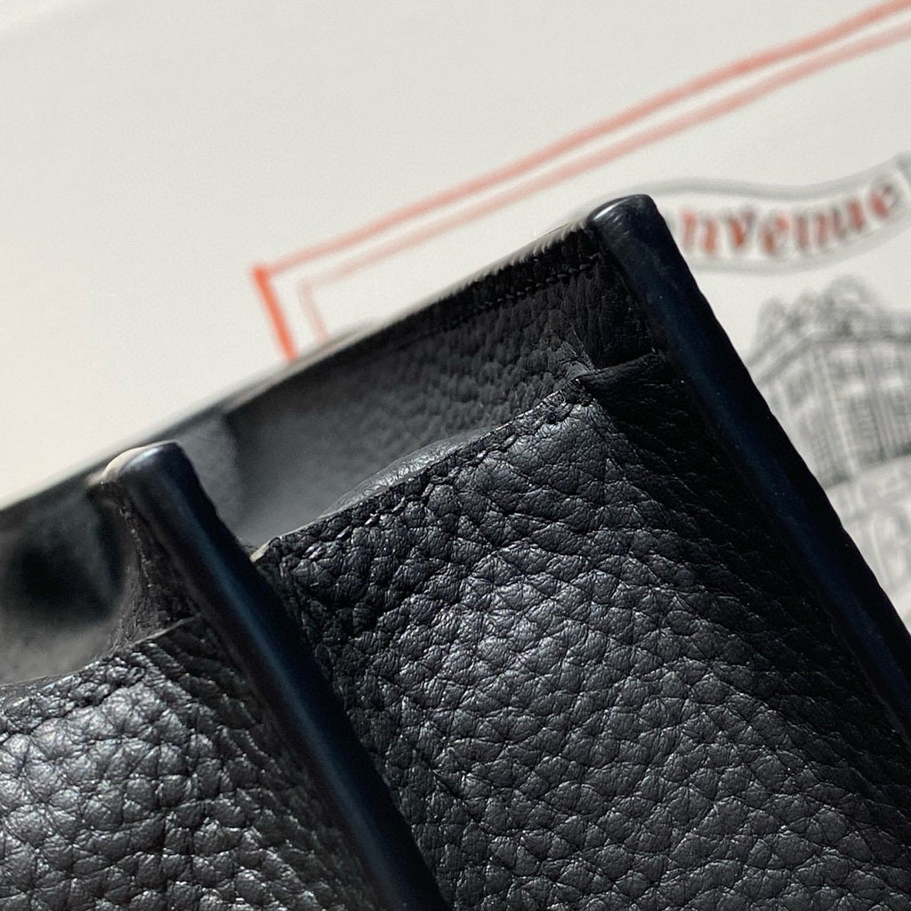 Hermes Sac A Depeches 38 Briefcase in Togo Calfskin