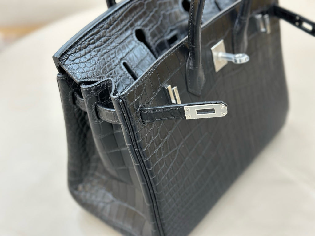 Hermes Birkin 25 in Matte Alligator Crocodile