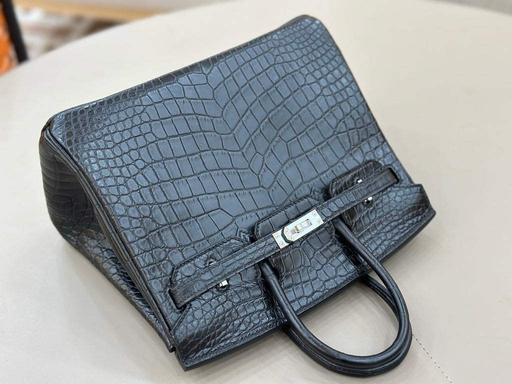 Hermes Birkin 25 in Matte Alligator Crocodile