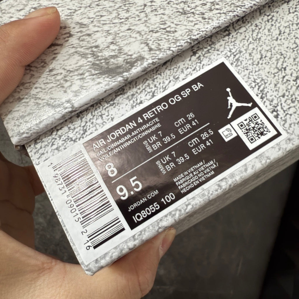 Air Jordan 4 Nigel Sylvester Brick After Brick IQ8055-100