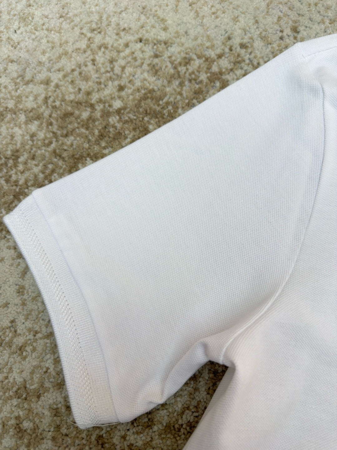 Moncler Logo Patch Cotton Piquet Polo Shirt