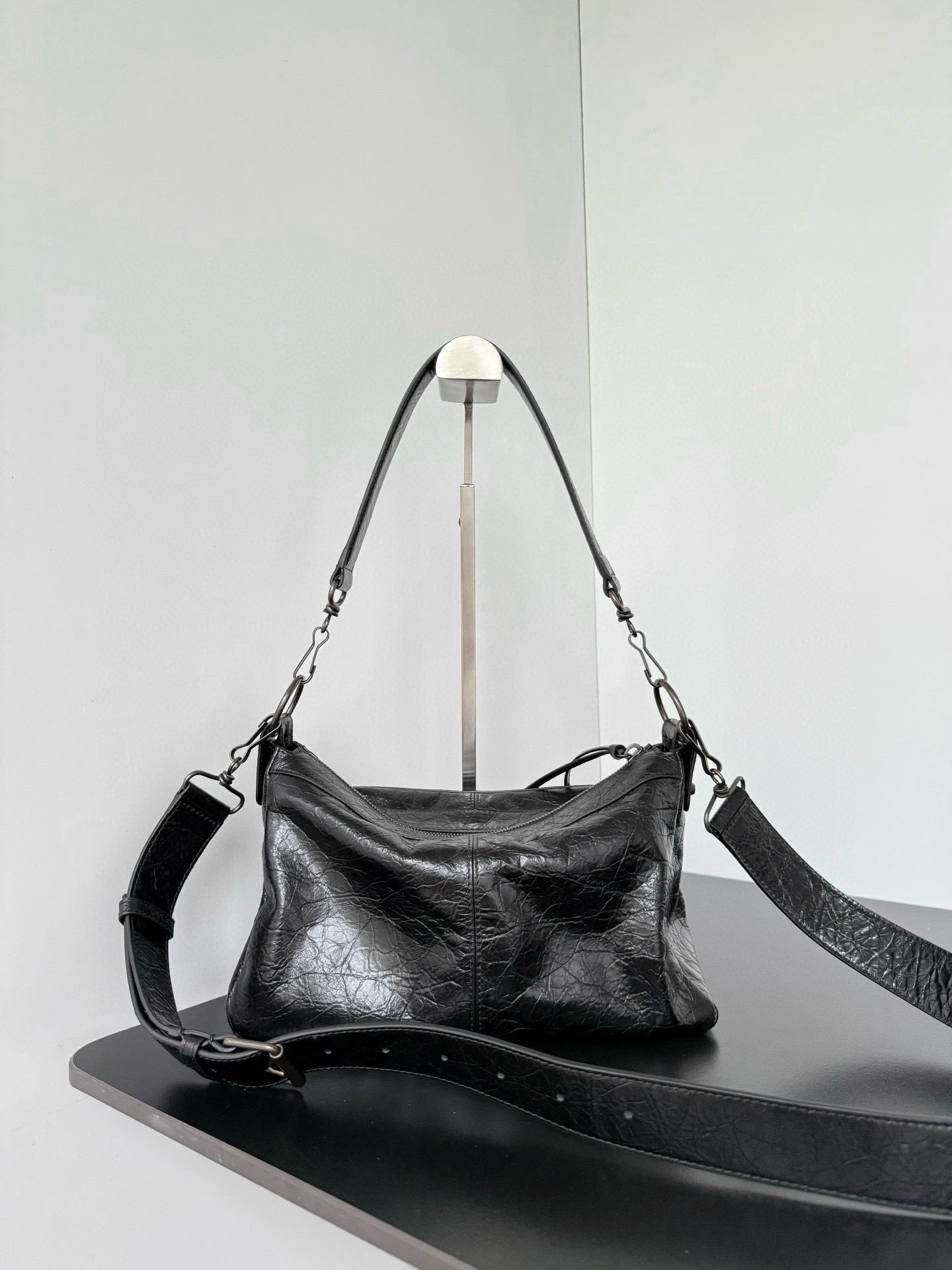 Balenciaga Le City Moto Small In Lambskin