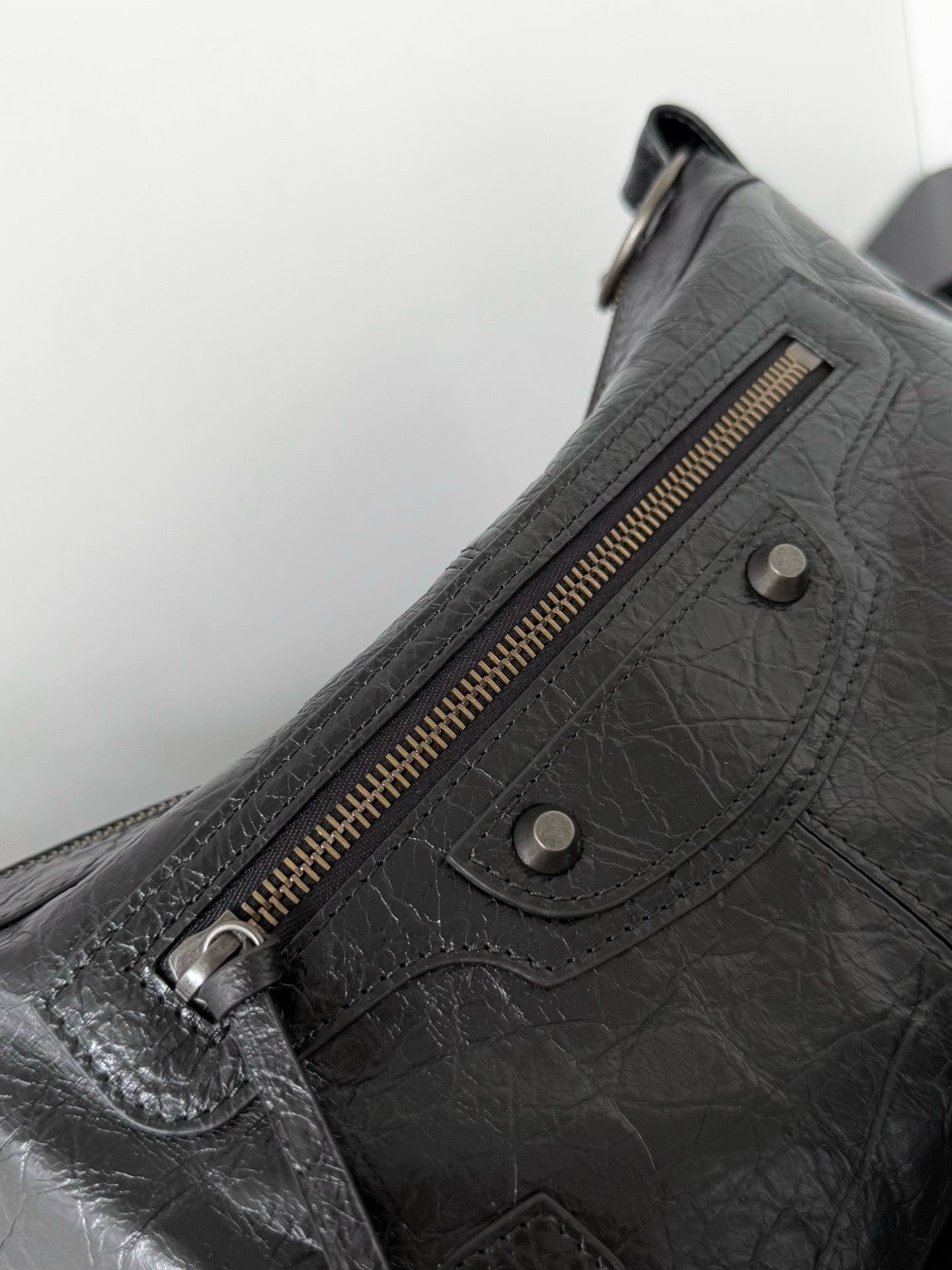 Balenciaga Le City Moto Small In Lambskin