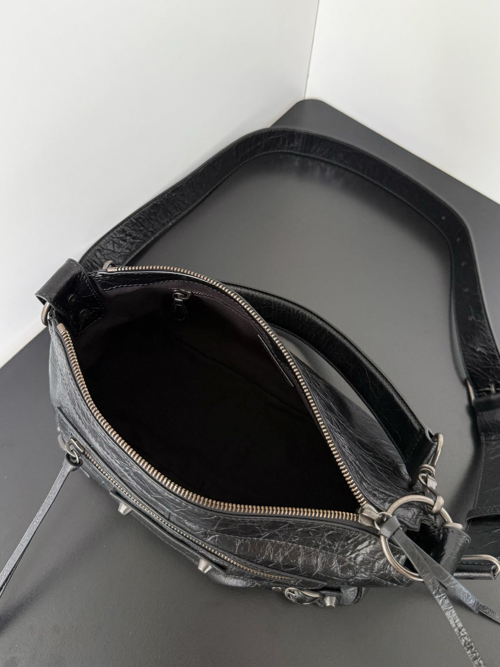 Balenciaga Le City Moto Small In Lambskin