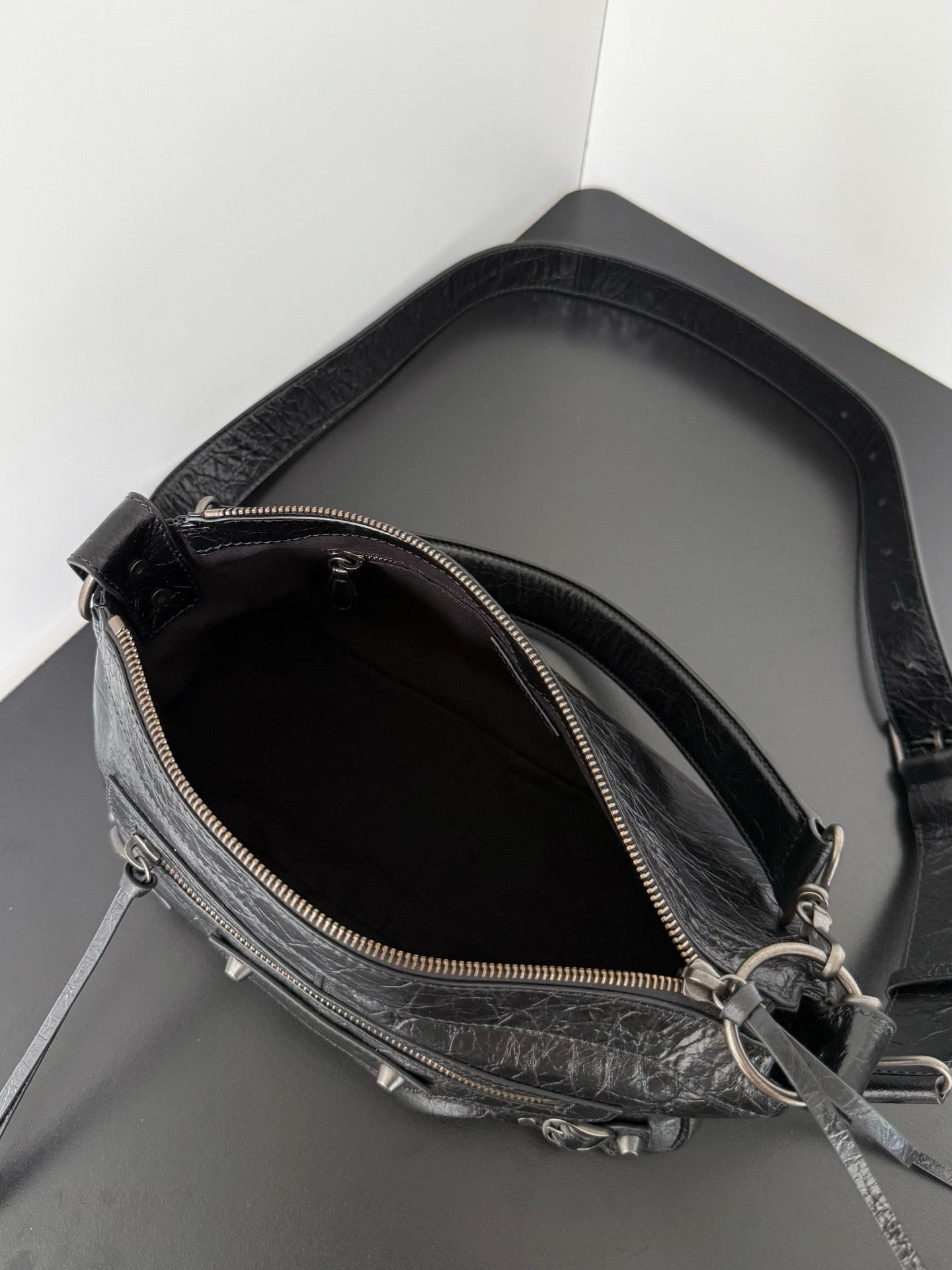 Balenciaga Le City Moto Small In Lambskin