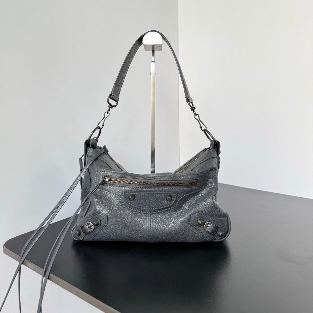 Balenciaga Le City Moto Small In Lambskin