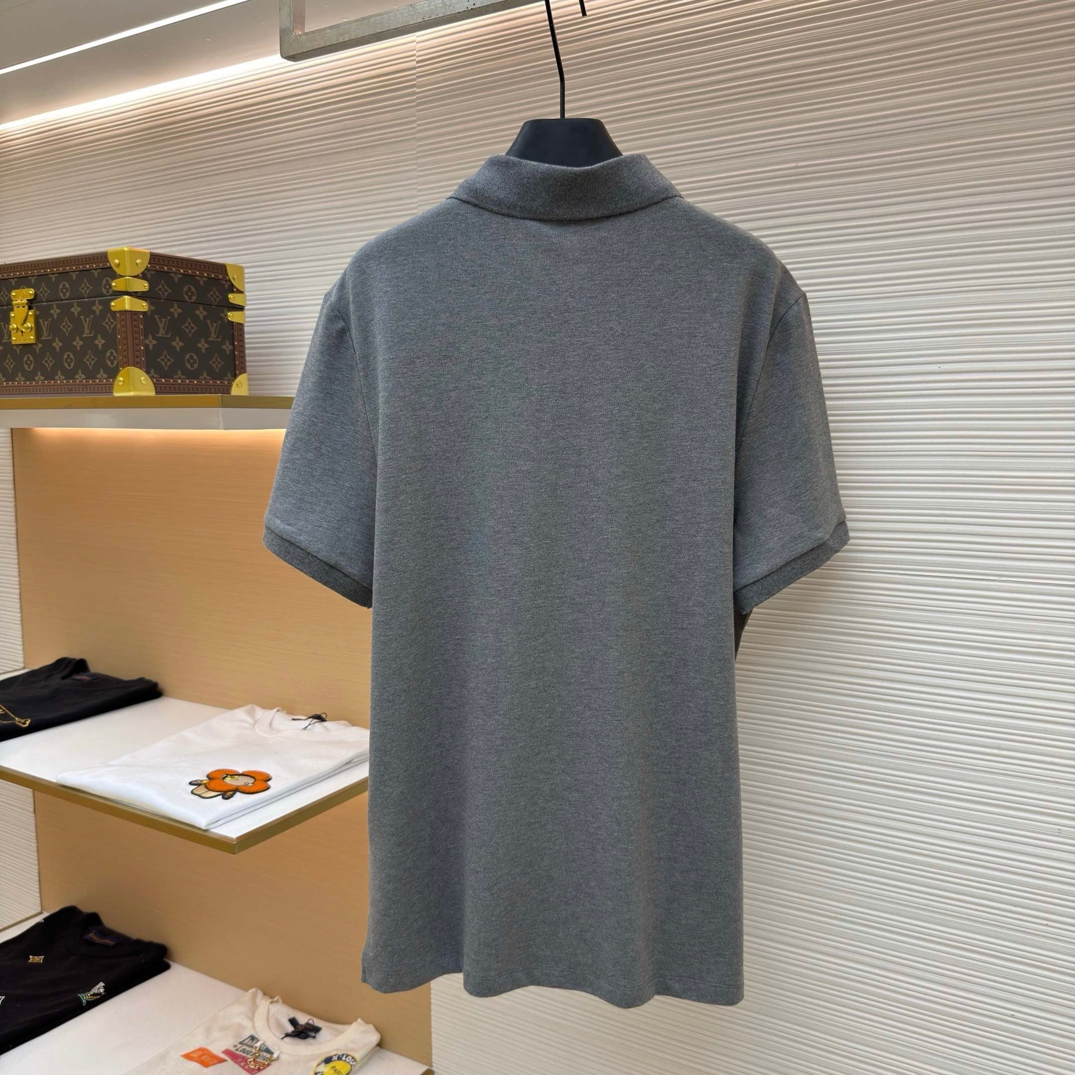 LV 1AK7LD Short-Sleeved Signature Polo Shirt