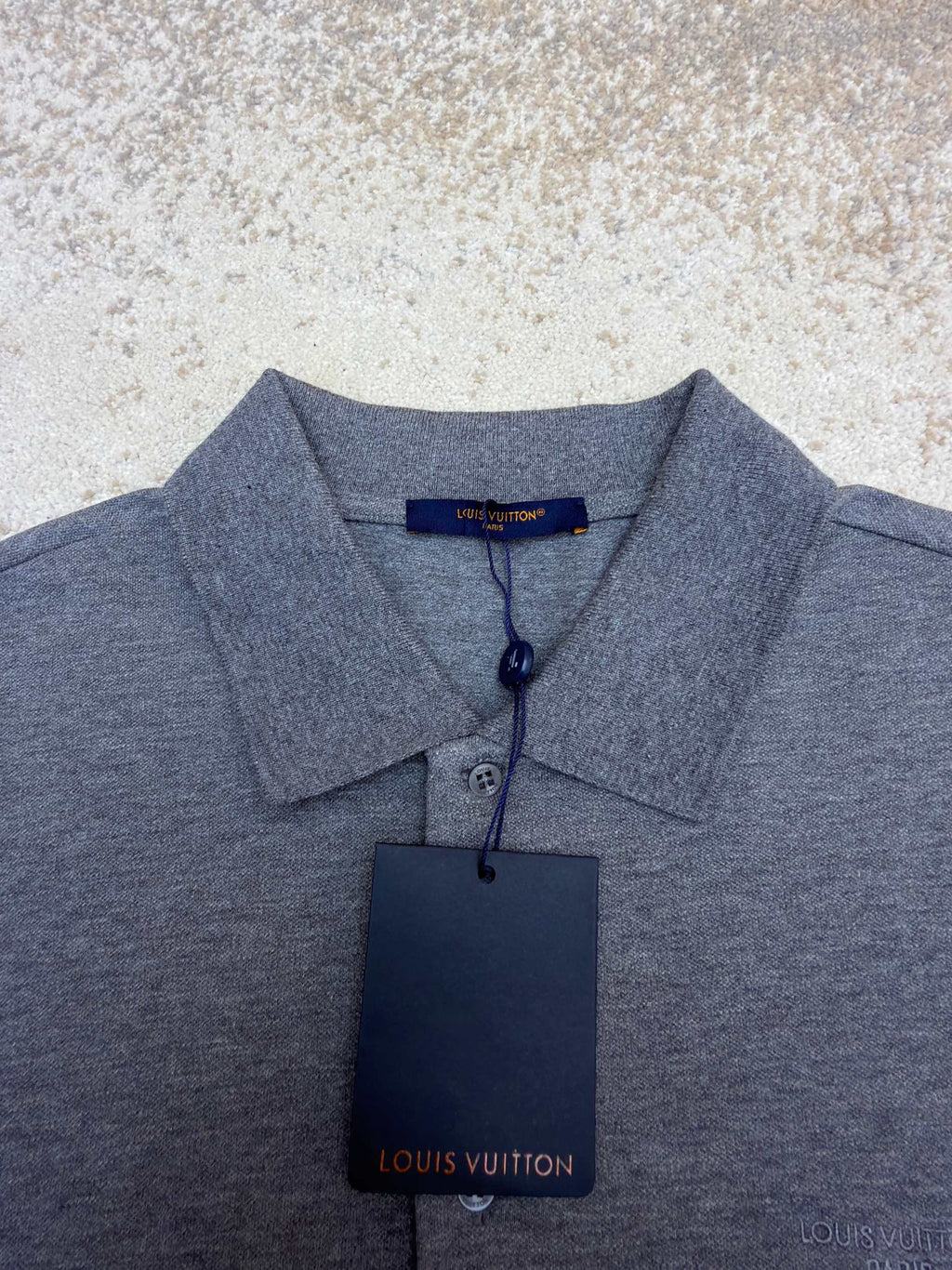LV 1AK7LD Short-Sleeved Signature Polo Shirt