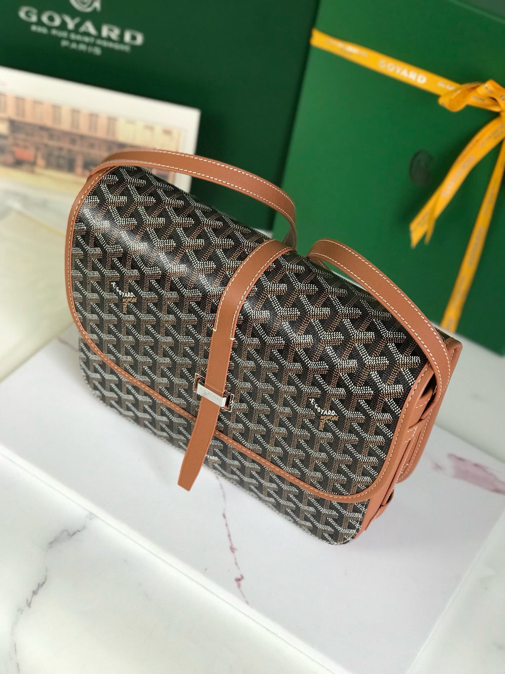 Goyard Belvedere MM Bag