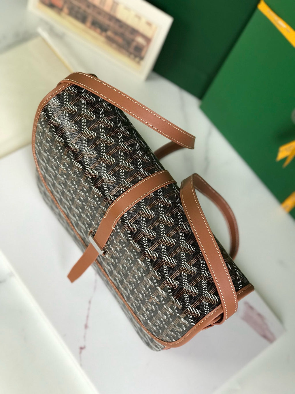 Goyard Belvedere MM Bag