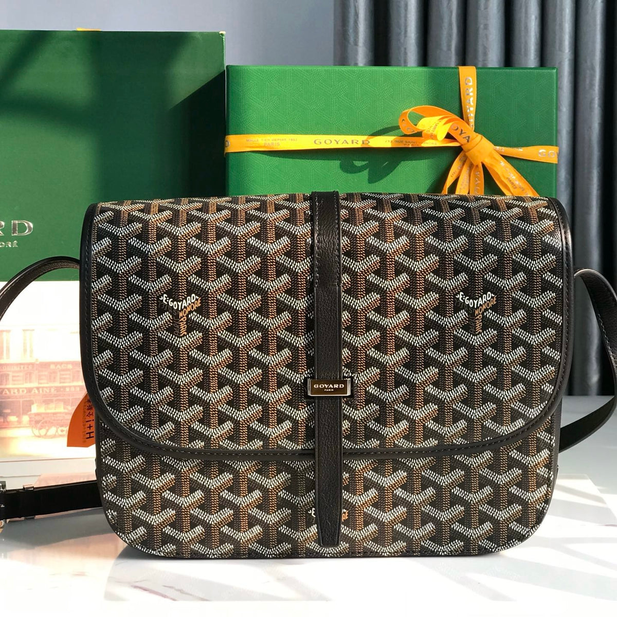 Goyard Belvedere MM Bag