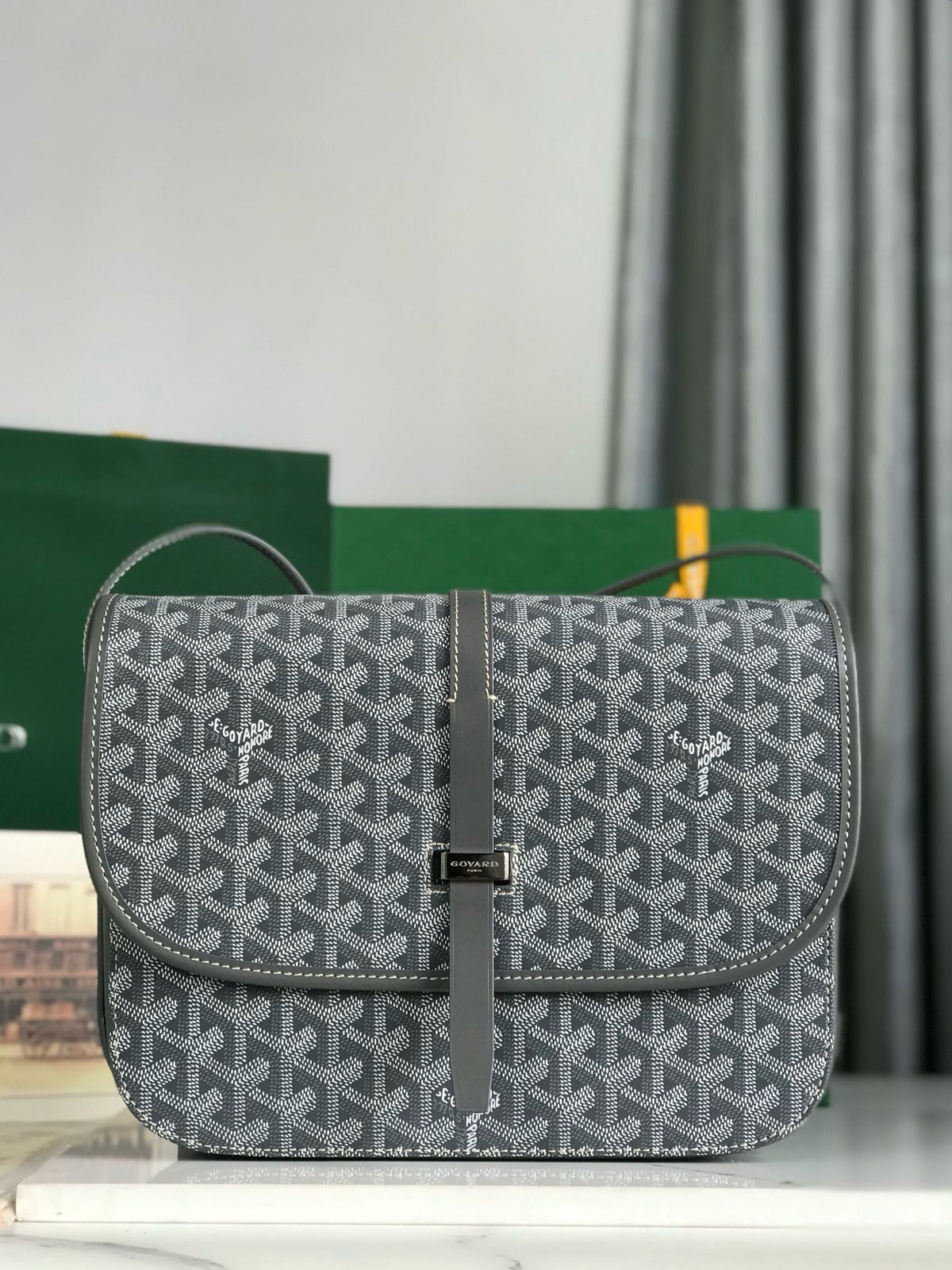 Goyard Belvedere MM Bag