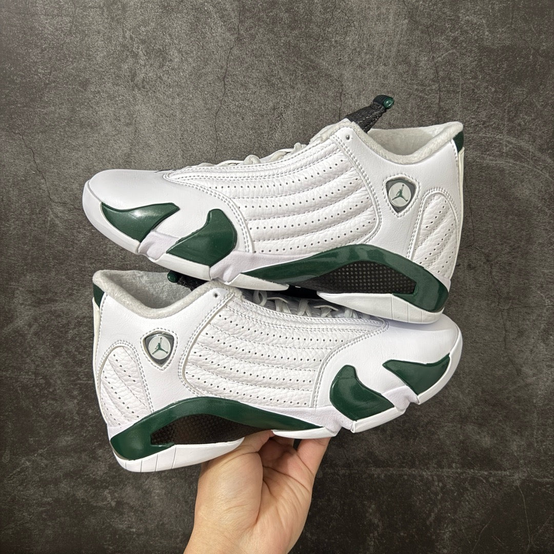 Jordan 14 White Forest Green 311832-131