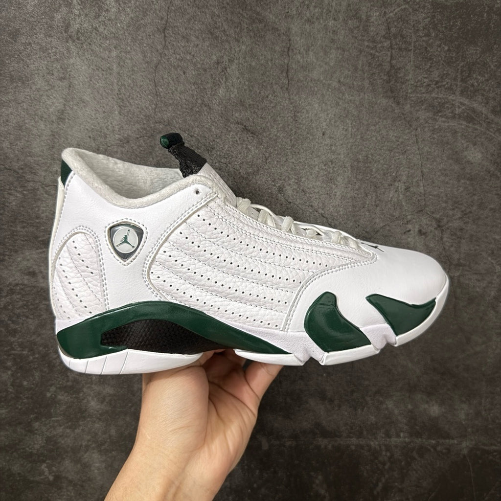Jordan 14 White Forest Green 311832-131