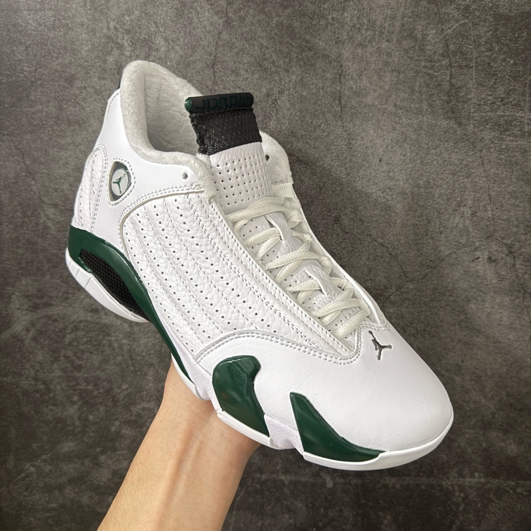 Jordan 14 White Forest Green 311832-131