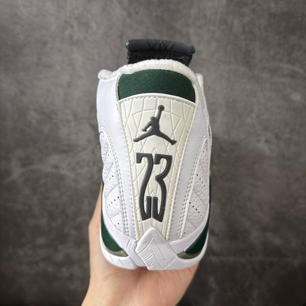 Jordan 14 White Forest Green 311832-131