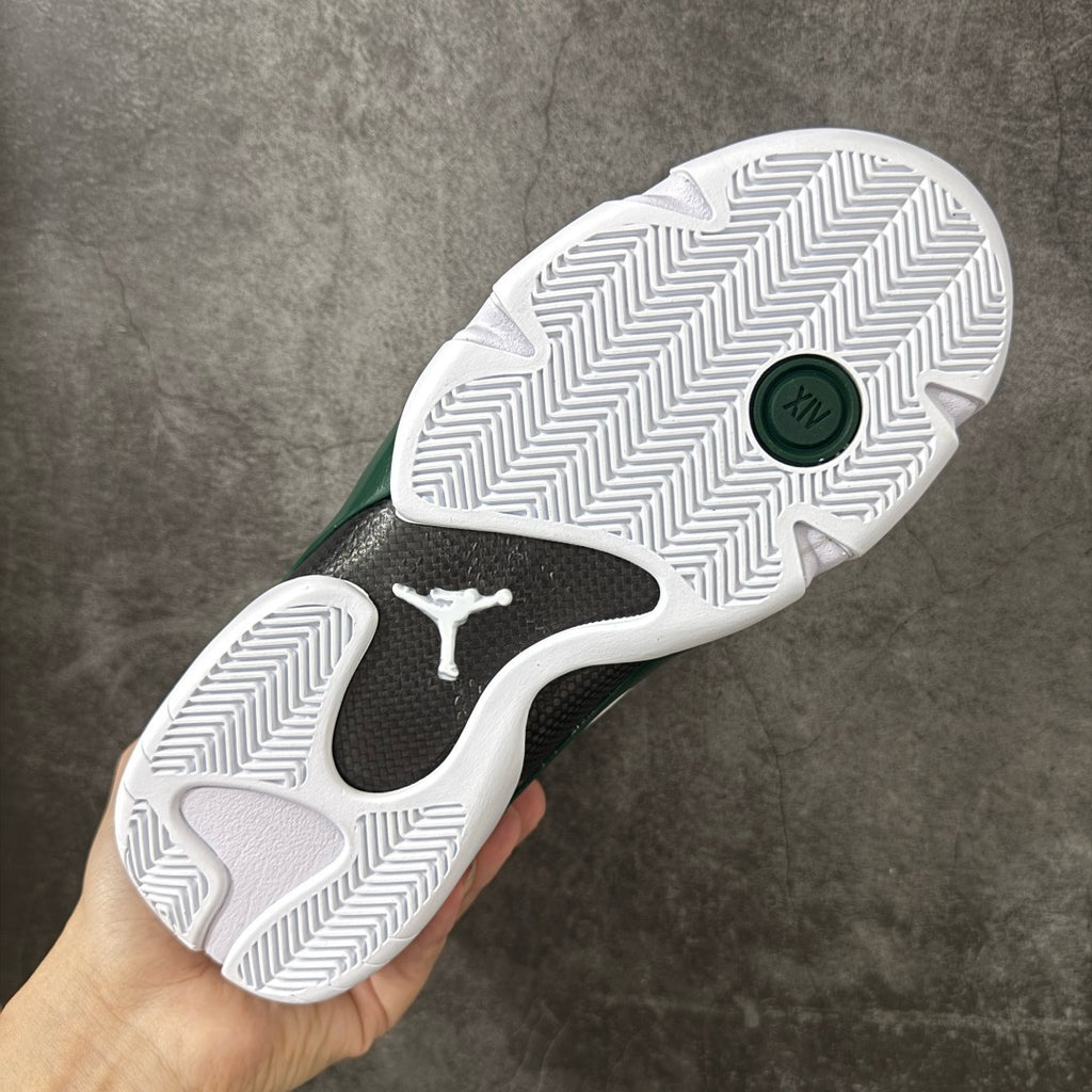 Jordan 14 White Forest Green 311832-131