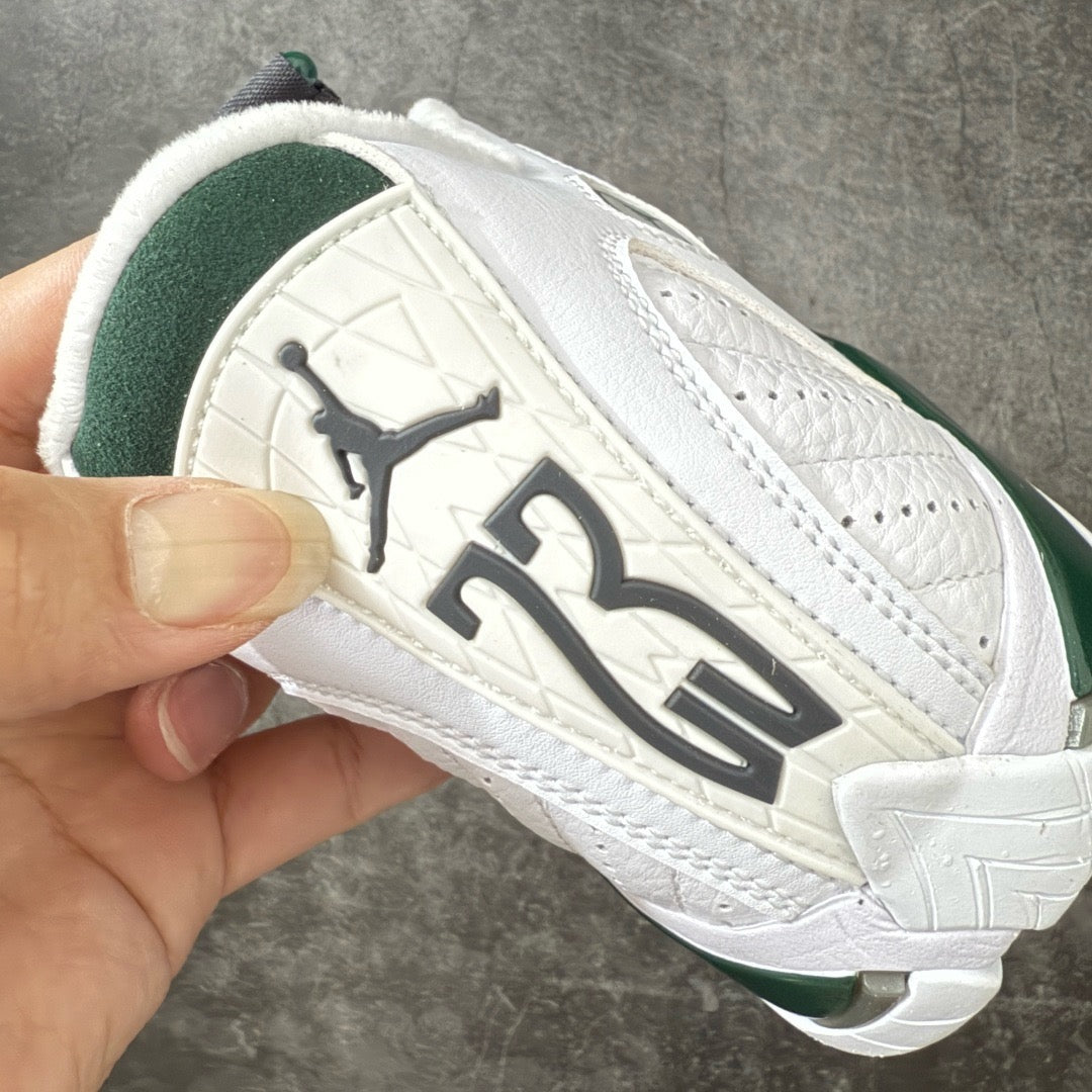 Jordan 14 White Forest Green 311832-131