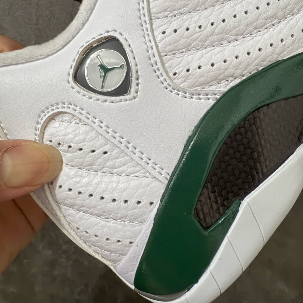 Jordan 14 White Forest Green 311832-131