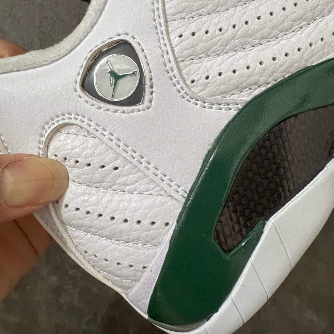 Jordan 14 White Forest Green 311832-131