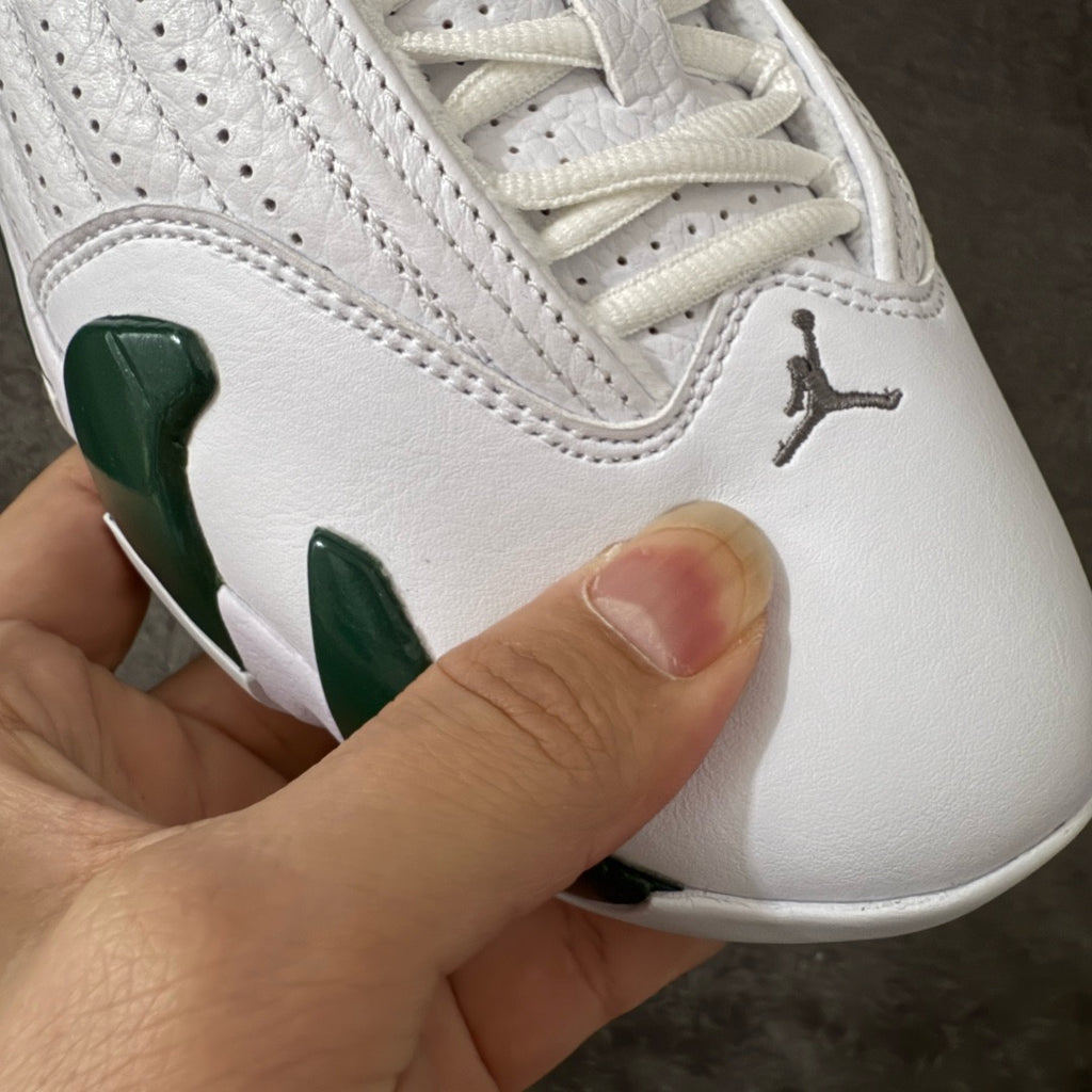 Jordan 14 White Forest Green 311832-131