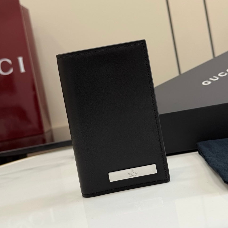 Gucci Card Case With Metal Tag