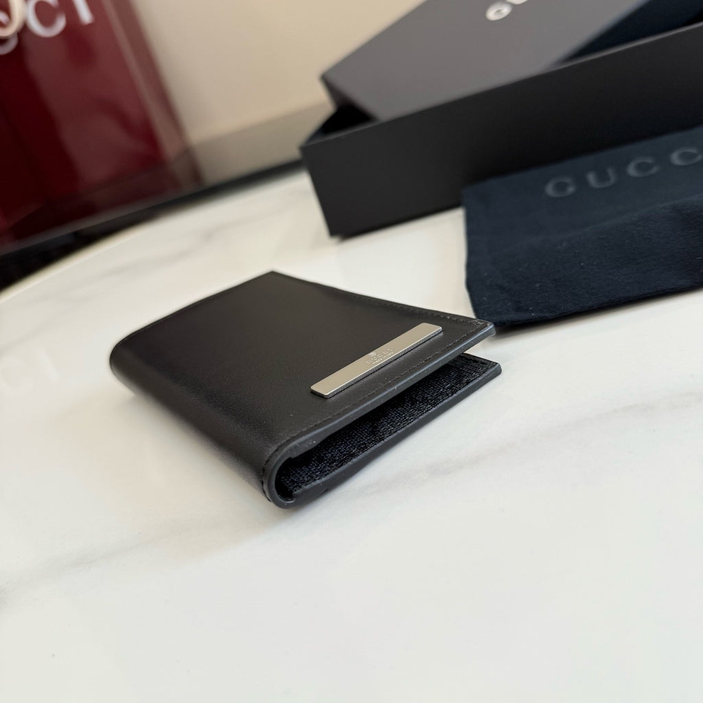 Gucci Card Case With Metal Tag