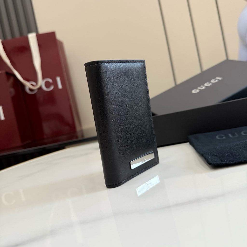 Gucci Card Case With Metal Tag
