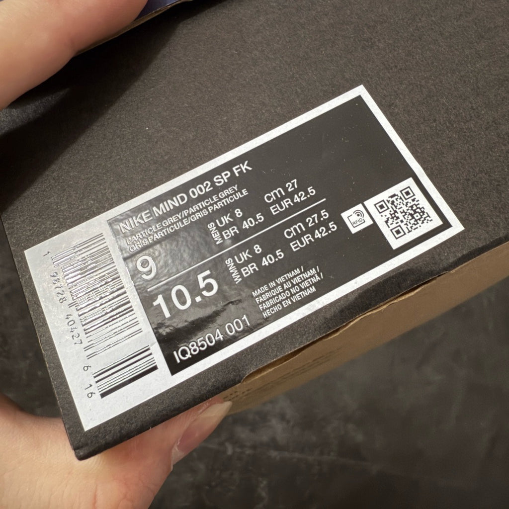 Nike Mind 002 Flyknit Fragment Particle Grey IQ8504-001