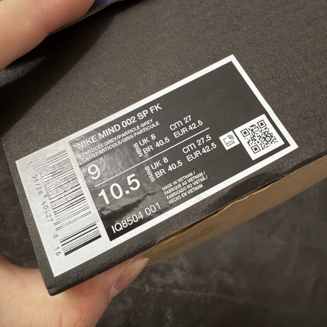 Nike Mind 002 Flyknit Fragment Particle Grey IQ8504-001