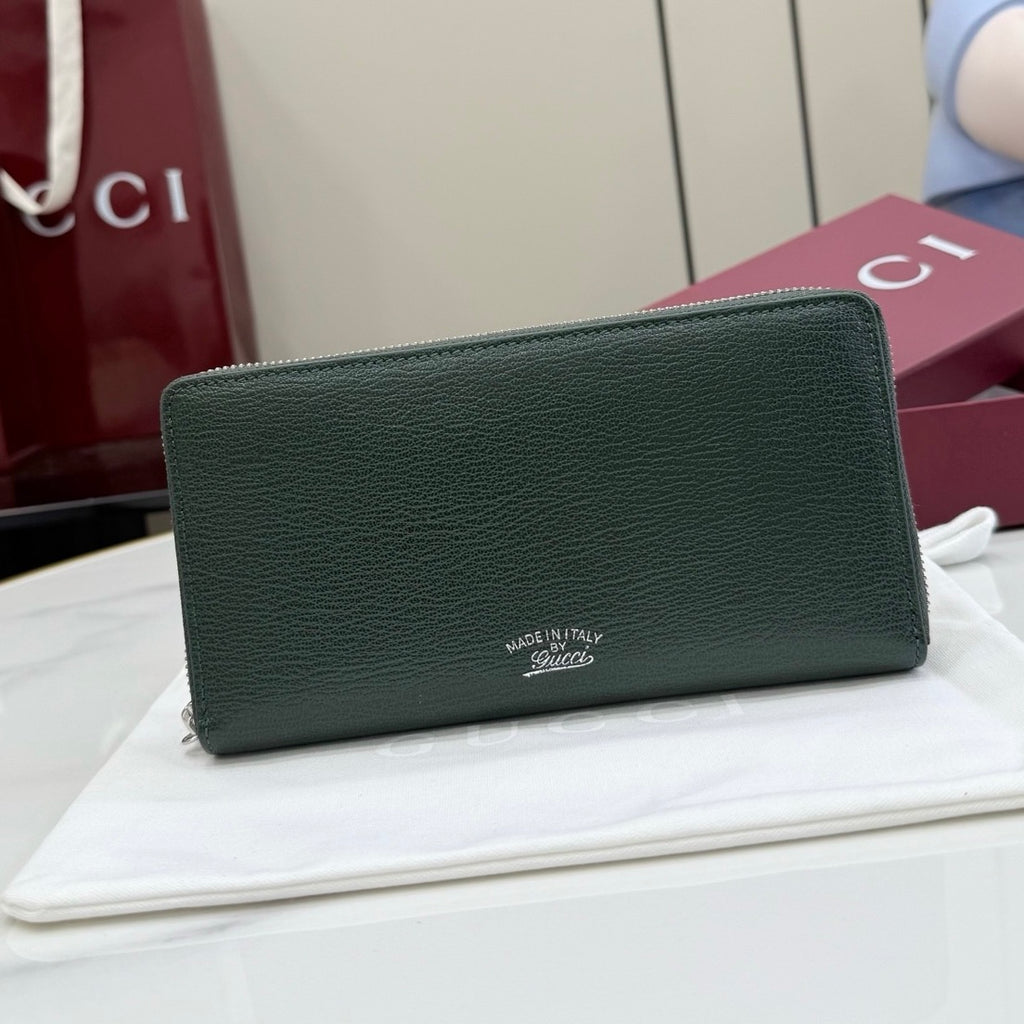 Gucci Lira Zip Around Wallet