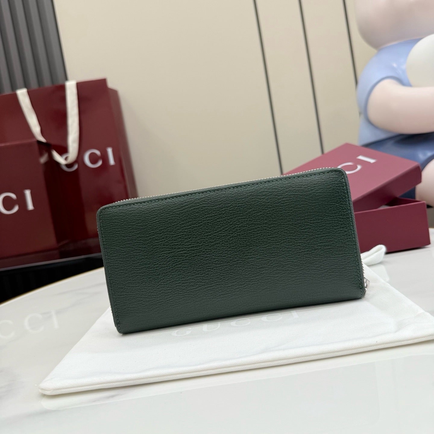 Gucci Lira Zip Around Wallet