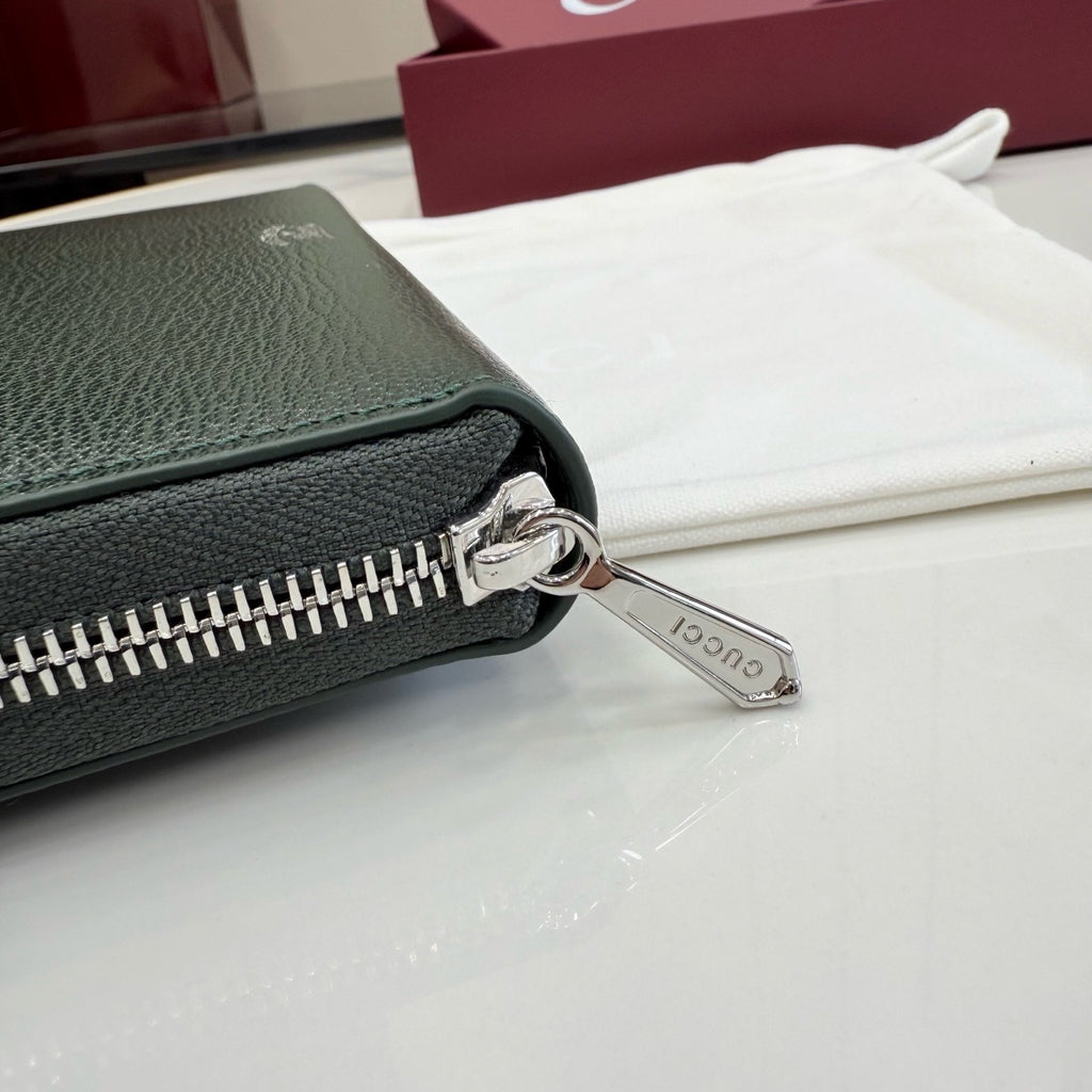 Gucci Lira Zip Around Wallet