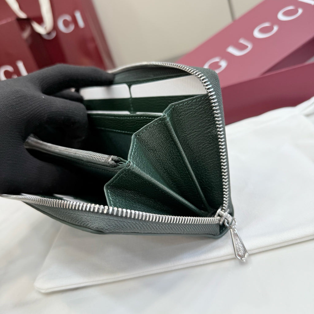 Gucci Lira Zip Around Wallet
