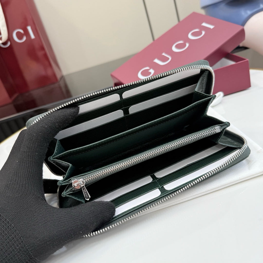 Gucci Lira Zip Around Wallet