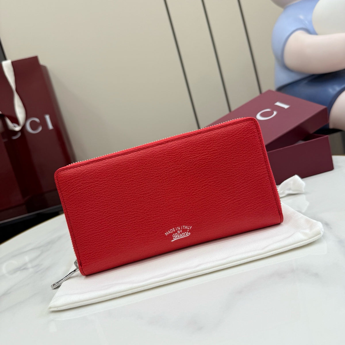Gucci Lira Zip Around Wallet