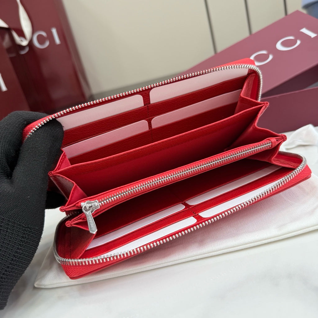 Gucci Lira Zip Around Wallet