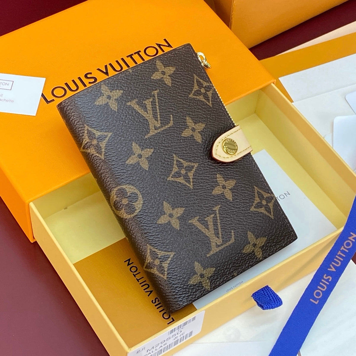 LV Locked Passport Cover M29550