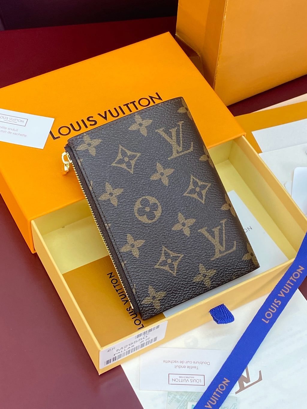 LV Locked Passport Cover M29550