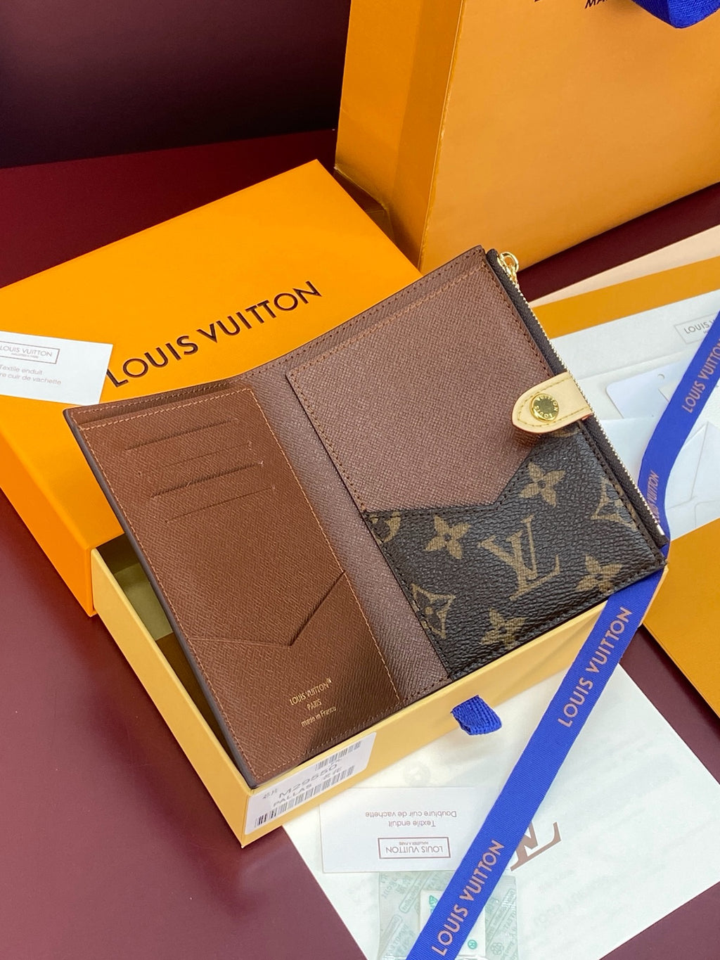 LV Locked Passport Cover M29550