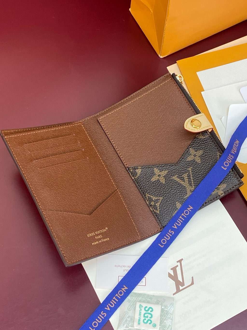 LV Locked Passport Cover M29550
