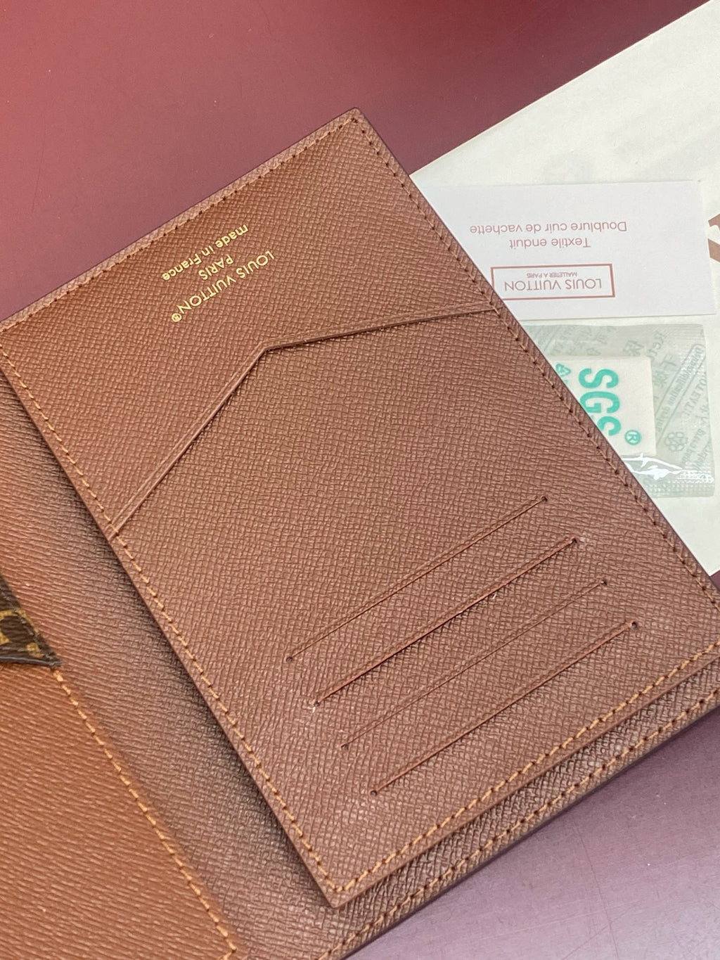 LV Locked Passport Cover M29550