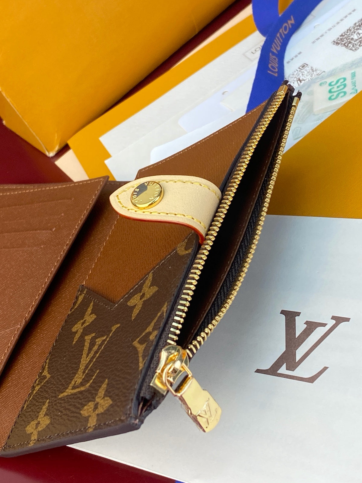 LV Locked Passport Cover M29550