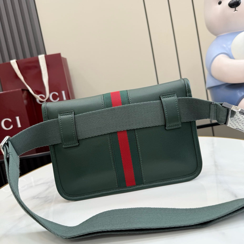 Gucci Web Trademark Small Belt Bag