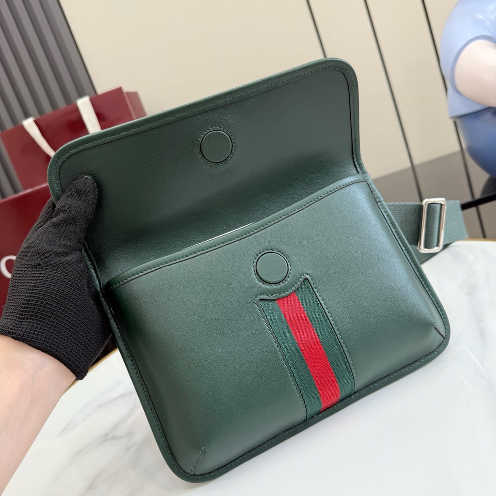 Gucci Web Trademark Small Belt Bag