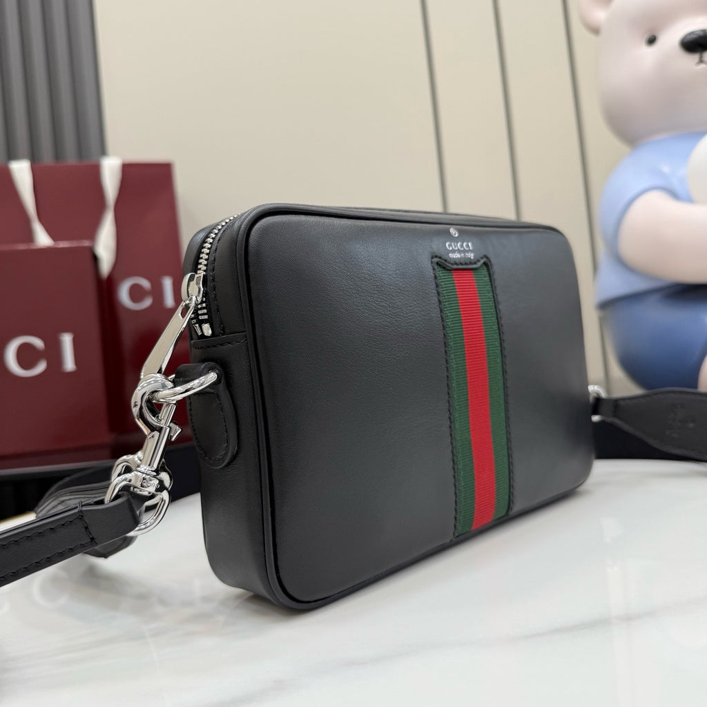 Gucci Web Trademark Small Crossbody Bag
