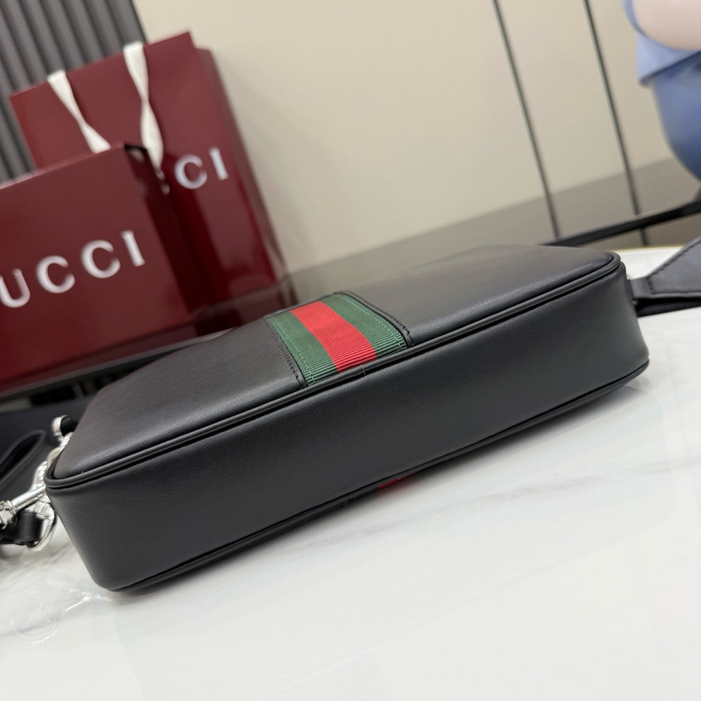 Gucci Web Trademark Small Crossbody Bag