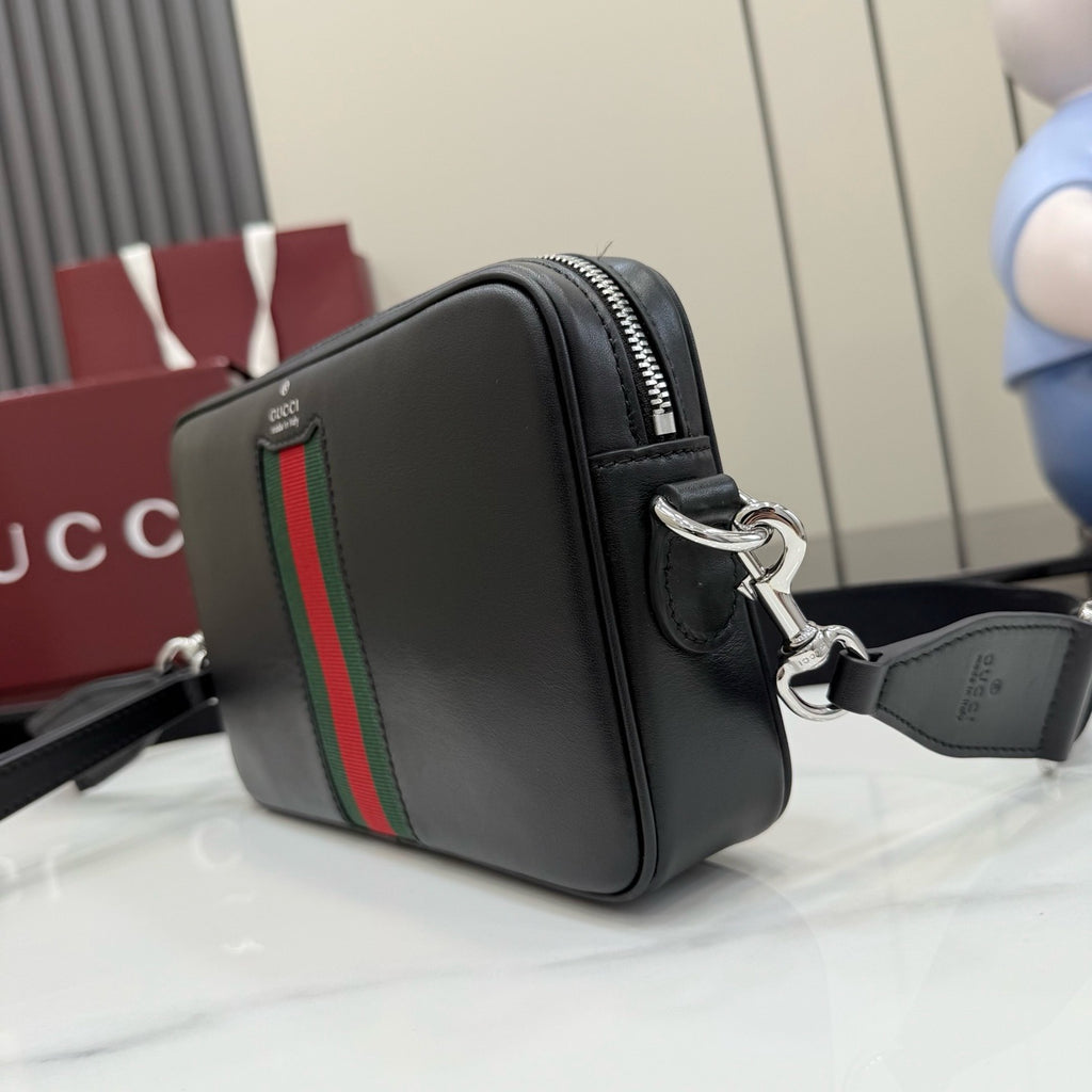 Gucci Web Trademark Small Crossbody Bag