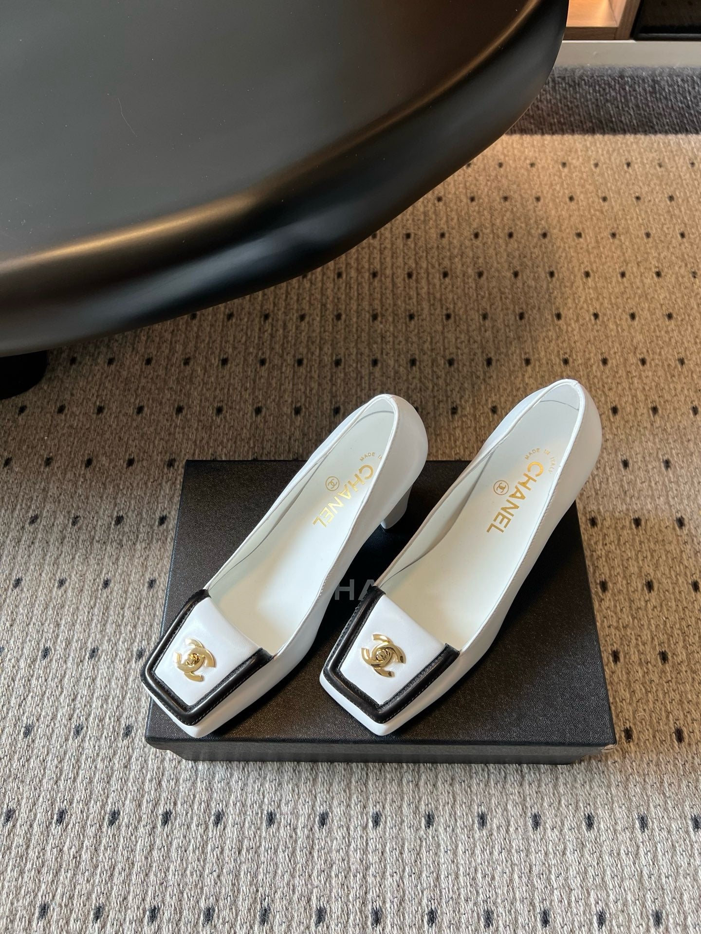 Chanel High Heels in Lamb